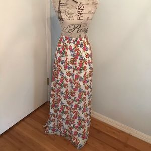 BEAUTIFUL FLORAL MAXI SKIRT